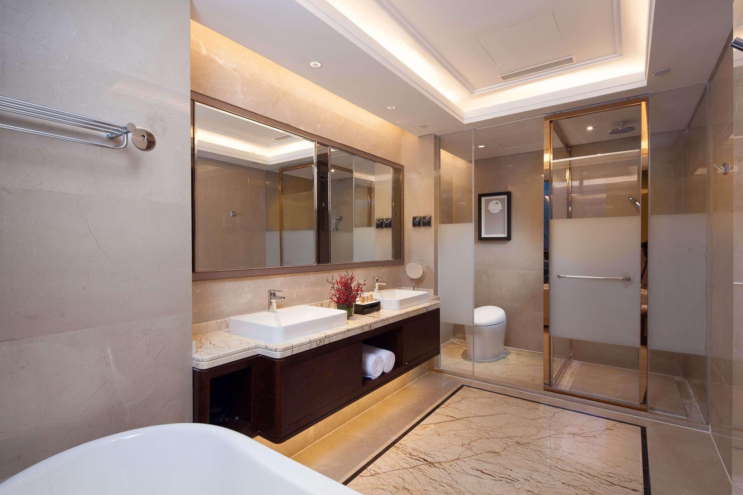 Hotel Ramada Jinan Esterno foto